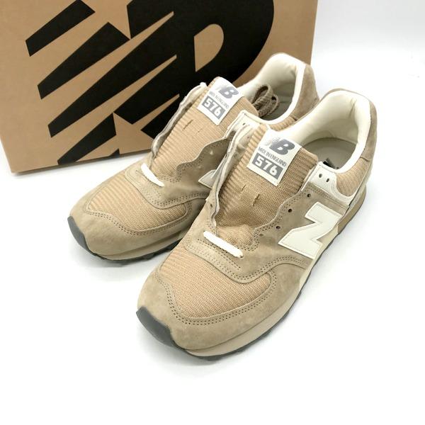 New Balance NEW BALANCE OU576 BEI スニーカー シューズ 新品同様 