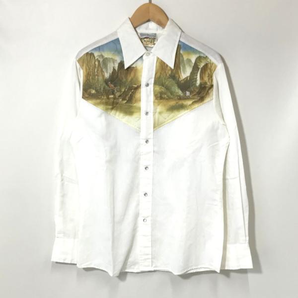 70s ヴィンテージ シャツ ケニントン 70's ケニントン ビンテージシャツ 長袖シャツ L チェック 古着