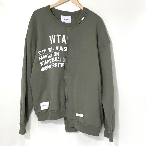 WTAPS カーキ トレーナー