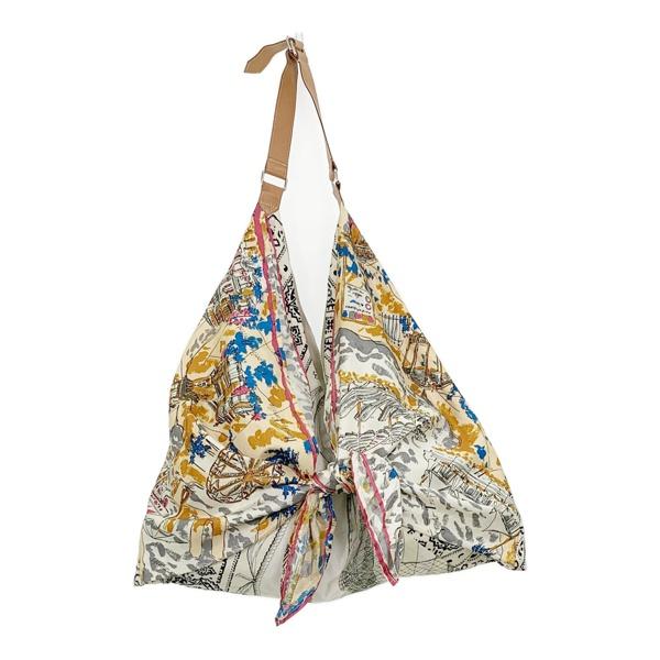 【美品】manipuri バッグ スカーフ マニプリのスカーフバッグ | 送料無料|SILVER | DANJO 公式