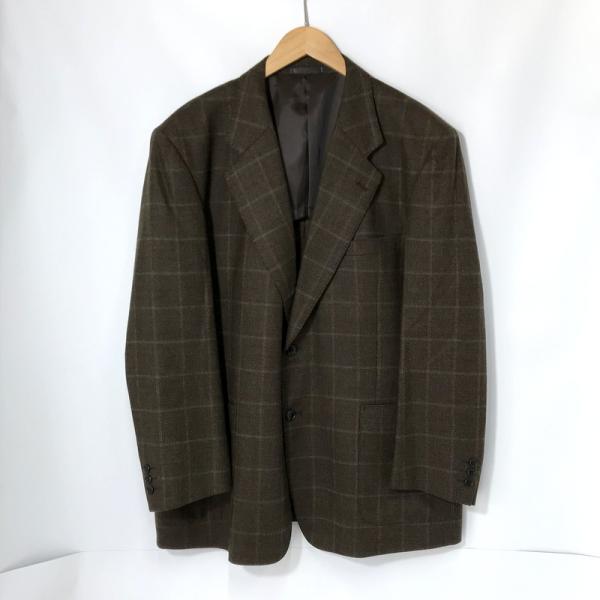 Ermenegildo Zegna テーラードジャケット 美品 チェック柄 シングル  