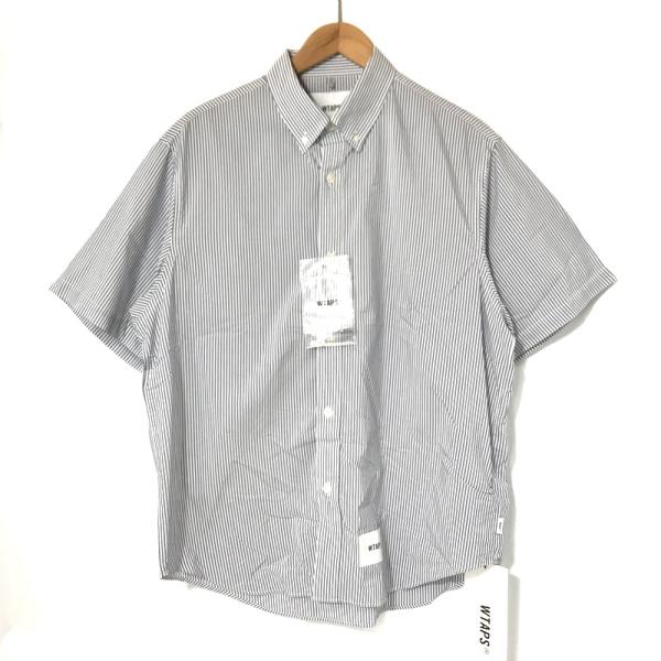 WTAPS ボタンダウンシャツ 24SS 241TQDT-SHM04 半袖シャツ WTAPS ボタンダウンシャツ 24SS 241TQDT-SHM04 半袖シャツ