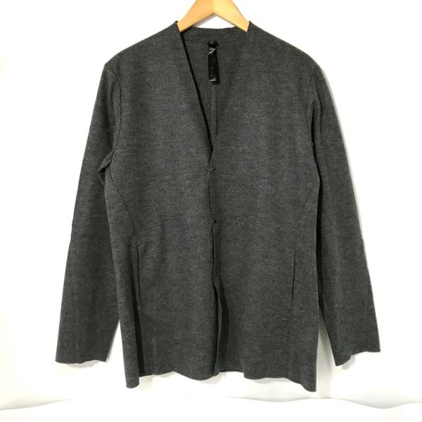 W75 wjk 2-ply hook cardigan カーディガン S wjk カーディガン 2-ply hook cardigan ミドル丈 ウール