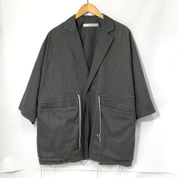 LGB JK-CR/M ラペルレザーテーラードジャケット メンズ1 極美品 LGB JK-CR/M ラペルレザーテーラードジャケット メンズ1 極美品