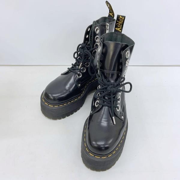 Dr.Martens ドクターマーチン ジェイドン 8ホール ブーツ シューズ JADON MAX レディース UK4 ブラック 靴 DF17143■