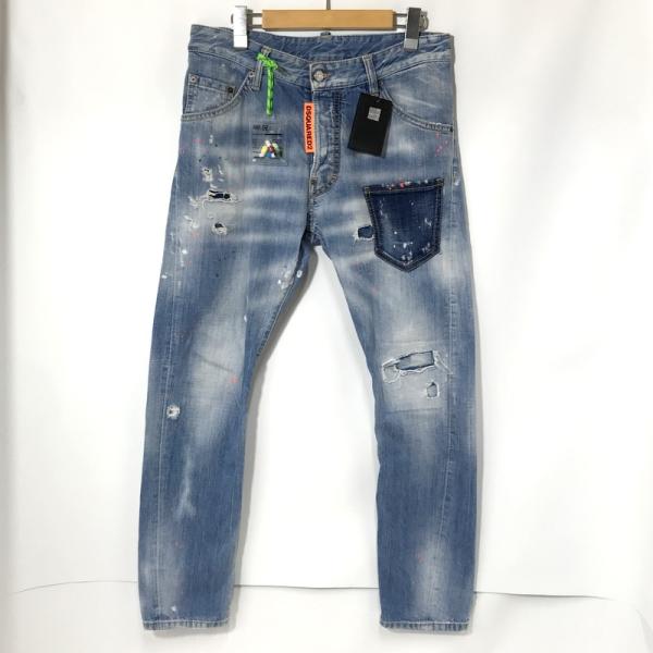 DSQUARED2 19AW デニムパンツ ダメージジーンズ ペイントデニム Gパン