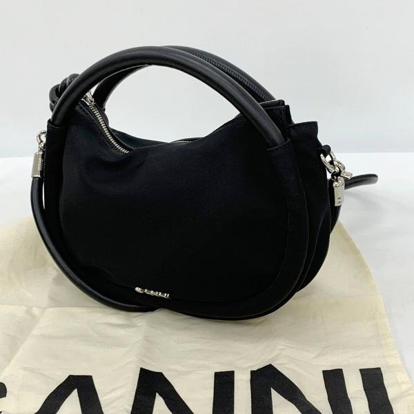 美品 Ganni ガニー Knot Mini Bag ノットミニバッグ GANNI ガニー ハンドバッグ 2WAY/ショルダーバッグ/KNOT MINI