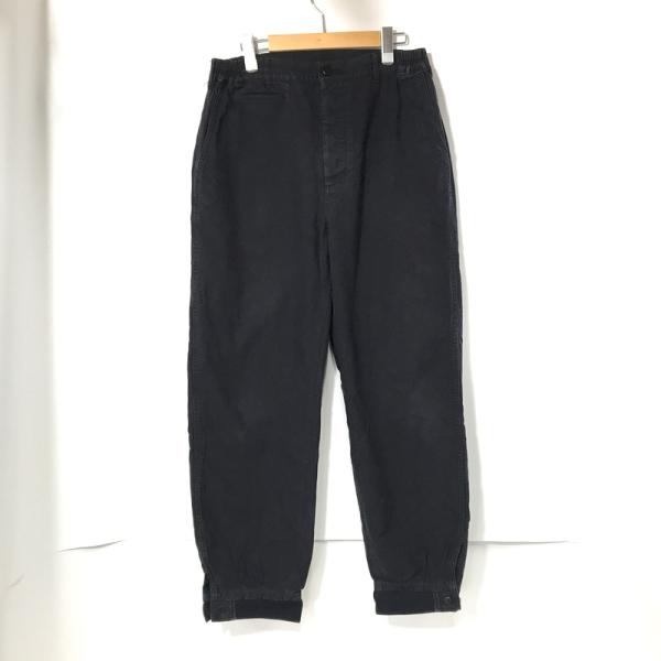 visvim キャロルチノパンツ CARROL CHINO PANTS 0124105008008 チノパン ワンウォッシュ 無地 カジュアル サイズ2 M相当 ネイビー ヴィズヴィム ボトム A13119◆