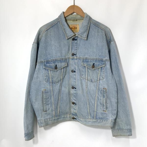 HARD ROCK CAFE 90s デニムジャケット OSAKA Gジャン DENIM JACKET