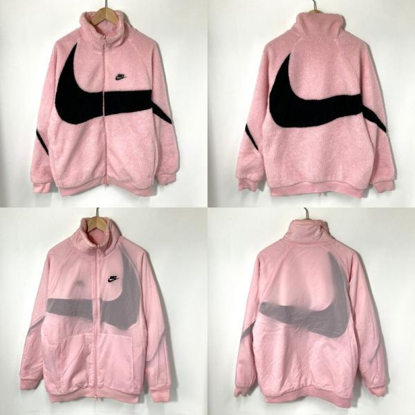 NIKE ナイキ ボアジャケット スウッシュ フルジップ リバーシブル