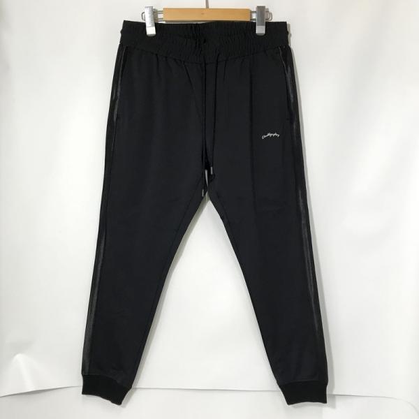 wjk line track pants 美品 5352 ny54f ライントラックパンツ イージーパンツ タイトシルエット カジュアル メンズ Lサイズ ダブルジェイケイ ボトムス A13149◆