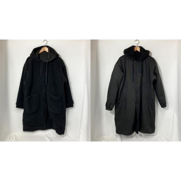 N.HOOLYWOOD エヌハリウッド ロングコート ボアコート リバーシブル