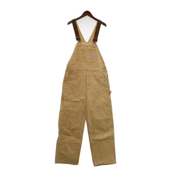 Carhartt ベージュ オーバーオール　カーハート 中古・古着通販】CarHartt (カーハート) オーバーオール