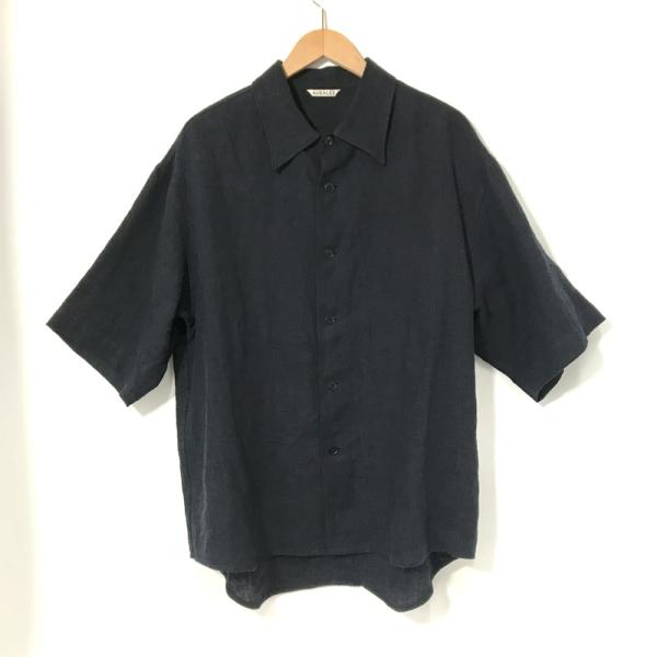 AURALEE リネンシルク半袖シャツ19SS 0サイズ AURALEE リネンシルク半袖シャツ19SS 0サイズ - メルカリ