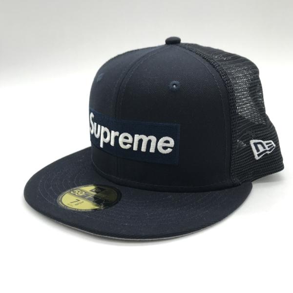 Supreme メッシュバックキャップ 黒 7 1/8 Supreme NEWERA シュプリーム ニューエラ メッシュキャップ 帽子