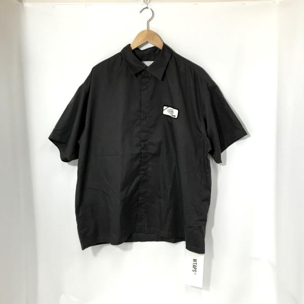 【美品】WTAPS ボタンダウンシャツ　092GWDT-SHM04 Lサイズ sunstep_1-240002254871