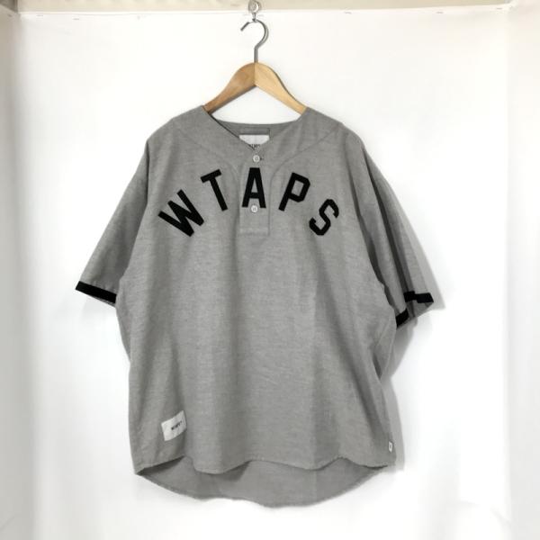 トップス WTAPS LEAGUE SHIRT 221TQDT-SHM06 WTAPS（ダブルタップス） ベースボールシャツ 半袖 221TQDT-SHM06 プル