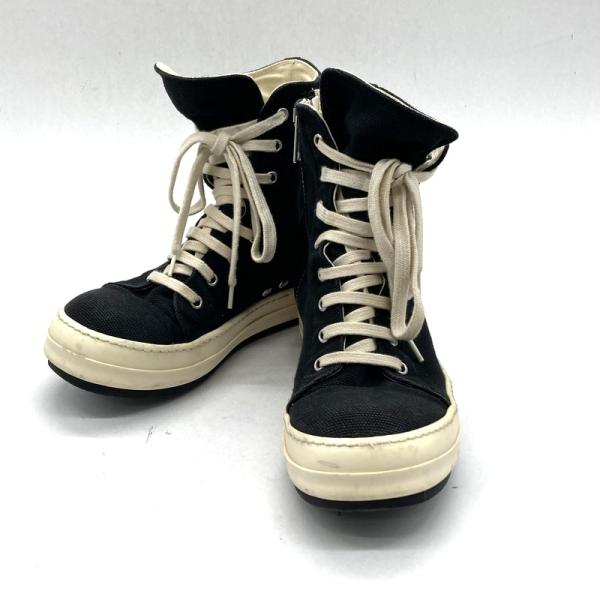 Rick Owens ソックスニーカー レザー ブラック サイズ41 RICK OWENS SNEAKERS 41