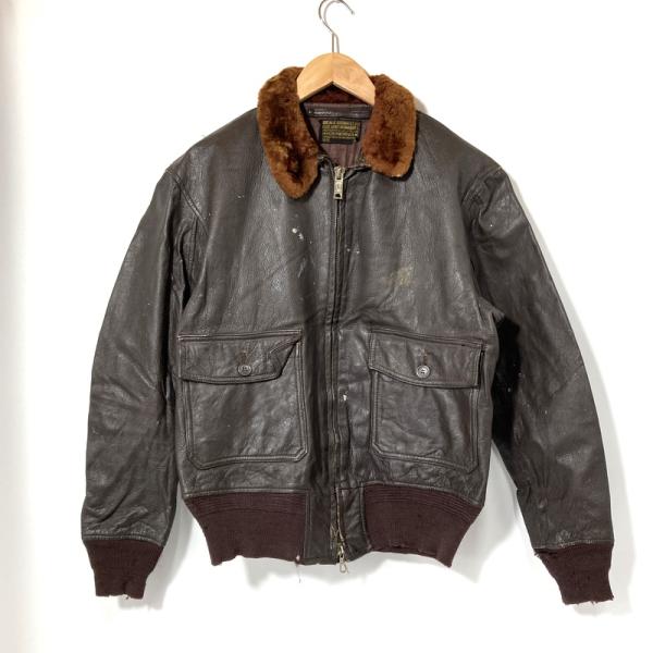 G-1フライトジャケット レザージャケット 革ジャン ミリタリー