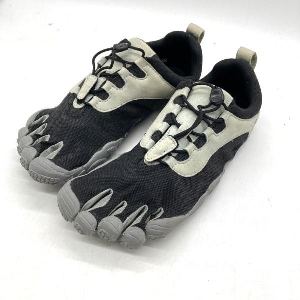 Vibram ビブラム スニーカー FiveFingers V-Run RETRO 21M8001 ランニングシューズ ウォーキング メンズ 27.5cm グレー ブラック 靴 B15526◆
