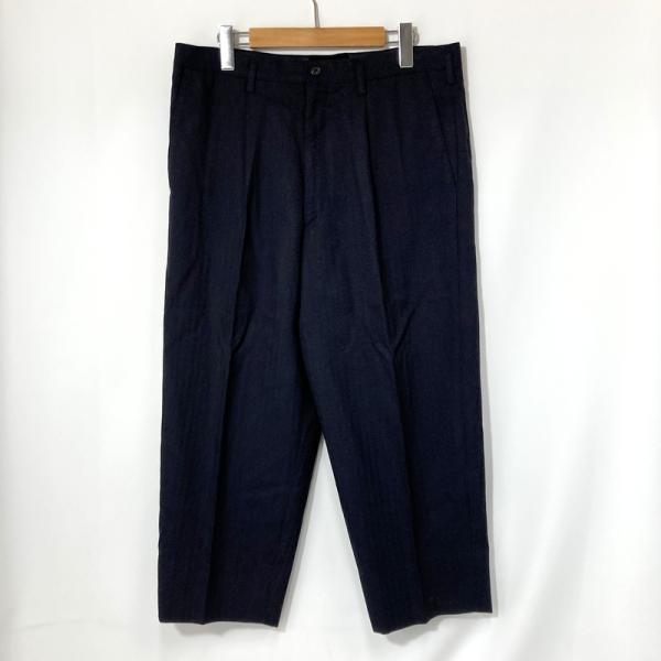 Y's for men ワイズフォーメン　スラックス　ブラック　ワイドパンツ Y's for men（ワイズフォーメン） スラックス パンツ ズボン ML-X02