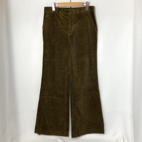 POLO RALPH LAUREN ポロラルフローレン コットンコーデュロイワイドレッグパンツ 6863061BLLT メンズ サイズ12 Lサイズ相当 ブラウン ボトム A15661◆