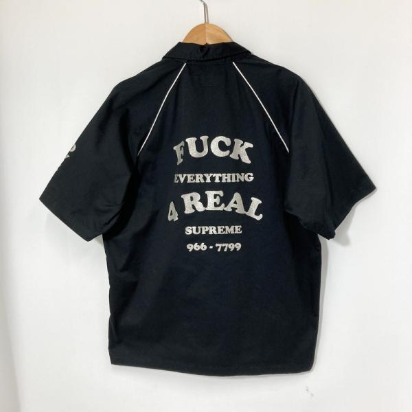 Supreme ブラック スポーツシャツ S Supreme（シュプリーム） 22ss Fuck Everything S/S Work Shirt ワーク