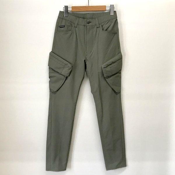 ロアーガンズ 4WAY STRETCH PANTS / 4WAYストレッチ・立体カーゴパンツ メンズ サイズ1 S相当 グリーン系 roarguns ボトムス A1220◆