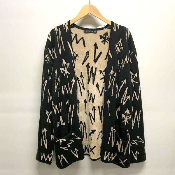 ロアーガンズ 21AW ARROW JACQUARD KNIT CARDIGAN ニット カーディガン
