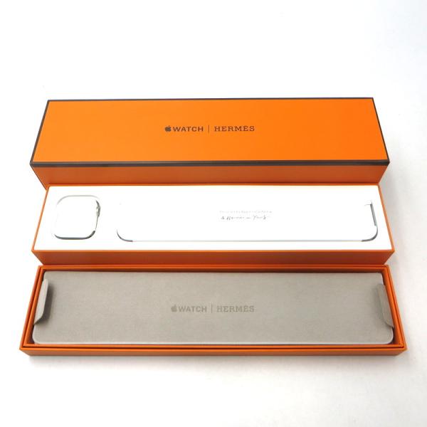 AppleWatch HELMES series6 MJ3U3J/A 40mm A2375 アップルウォッチ スマートウォッチ シルバー ステンレス アップル エルメス 腕時計 W7717☆ AppleWatch HELMES series6 MJ3U3J/A 40mm A2375 アップルウォッチ スマートウォッチ シルバー ステンレス アップル エルメス 腕時計 W7717☆