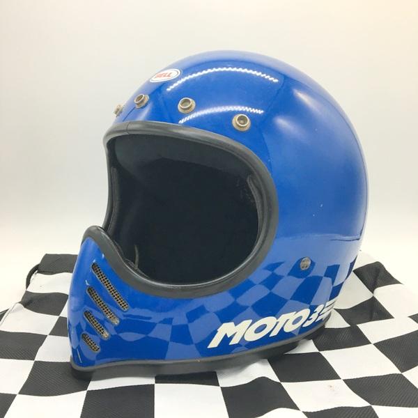 BELL MOTO 3 後期 1980年 ビンテージヘルメット 当時物 除菌消臭済