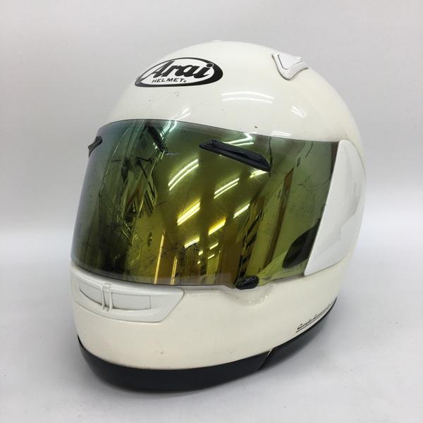Arai フルフェイスヘルメット ホワイト ミラーシールド