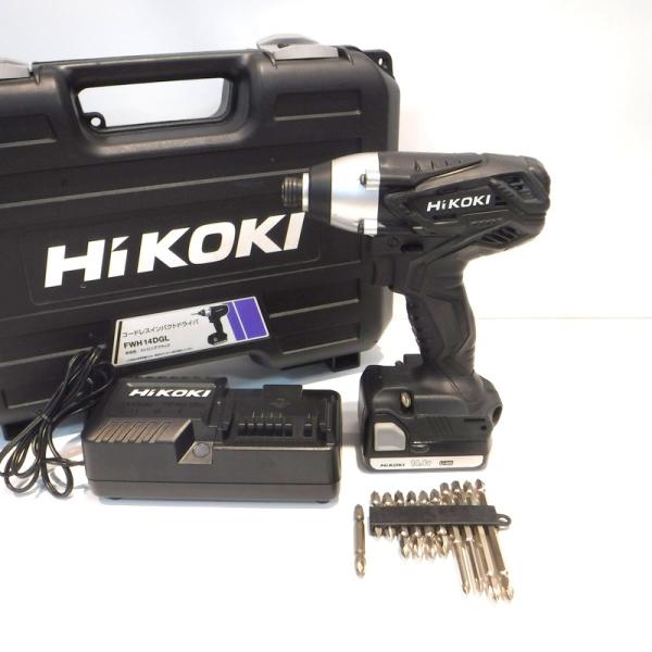 HiKOKI ハイコーキ コードレスインパクトドライバ FWH14DGL 充電 HiKOKI ハイコーキ コードレスインパクトドライバ FWH14DGL 充電