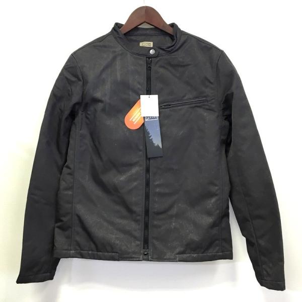 HERUNE HRN-016 レトロテキスタイルWBジャケット ブラック L