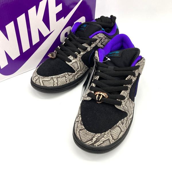 Dashawn Jordan Nike SB ダショーンジョーダン ナイキ SB スニーカー Dunk Low IB6208-200 新品同様 箱付 タグ付 ダンク ロー 26.5cm 靴 ★SS539
