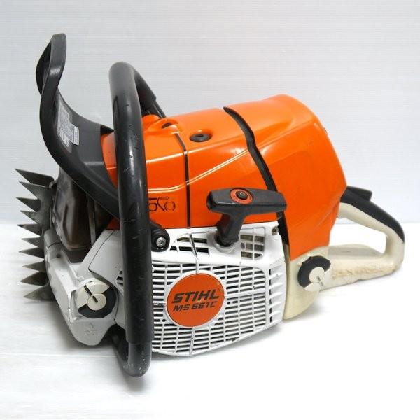 訳あり STIHL エンジンチェンソー MS661C-M 始動確認のみ ガイド 訳あり STIHL エンジンチェンソー MS661C-M 始動確認のみ ガイド