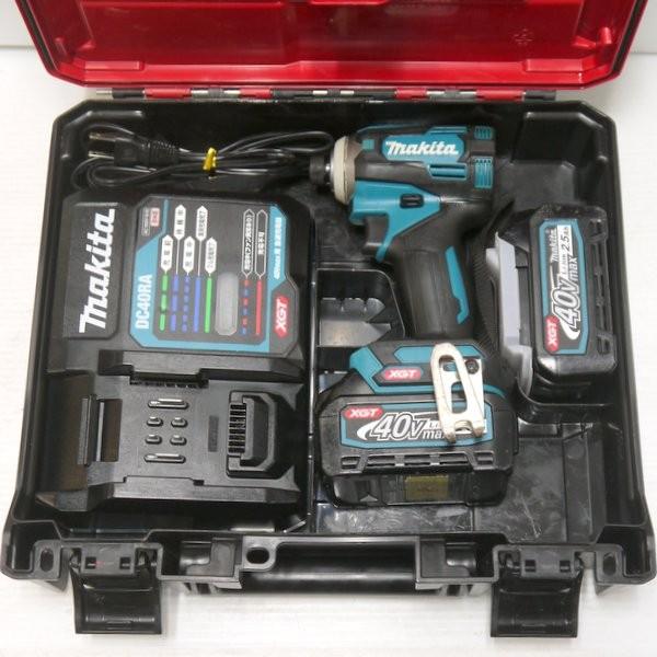 マキタ 充電式インパクトドライバ TD001GRDX ブルー 青 40Vmax