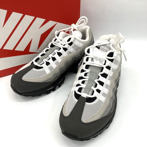 Nike ナイキ スニーカー Air Max 95 OG Big Bubble Granite 新品同様 HM4740-007 エアマックス95 OG ビッグバブル グラナイト グレー系 27cm 靴 ★SS397