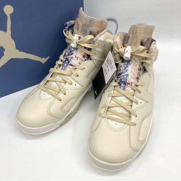 NIKE ナイキ AIR JORDAN 6 RETRO SE Sashiko 刺し子 IR7255-110 スニーカー 28cm 新品同様 メンズ ホワイト 靴 ★407