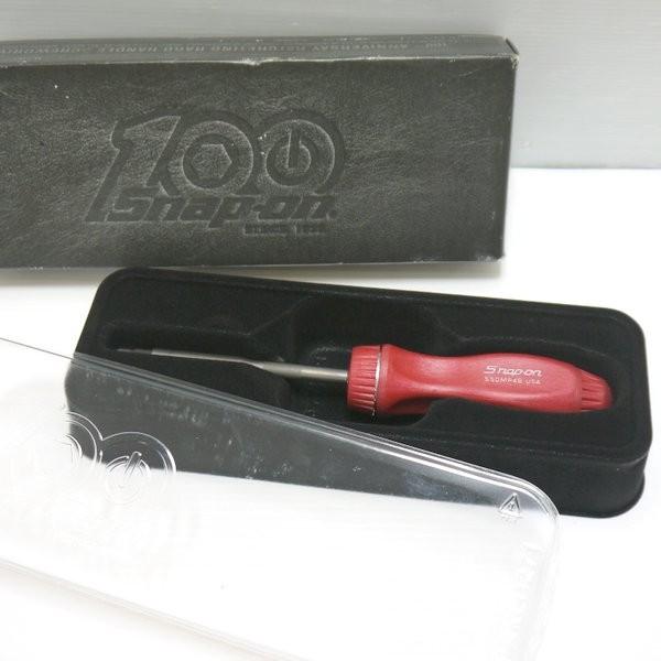 Snap-on 100周年記念 ラチェットドライバー SSDMR4BANV 数量限定 Snap-on 100周年記念 ラチェットドライバー SSDMR4BANV 数量限定