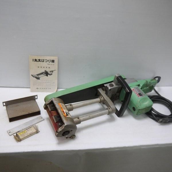 マツイ 丸太はつり機 LS-101 電動チョウナ ウッドバーカー 丸太 マツイ 丸太はつり機 LS-101 電動チョウナ ウッドバーカー 丸太