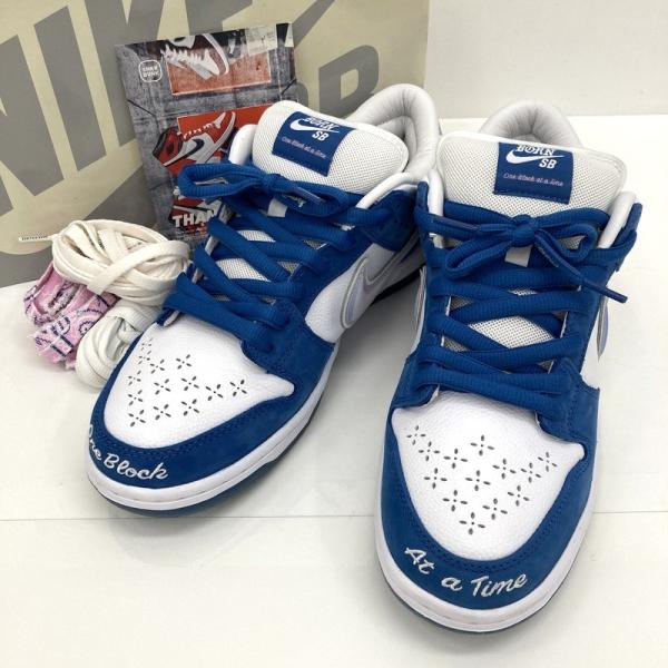 NIKE SB × Born x Raised ナイキ ボーンレイズド Dunk Low Pro QS One Block At a Time FN7819-400 スニーカー 28cm メンズ 靴 SS703