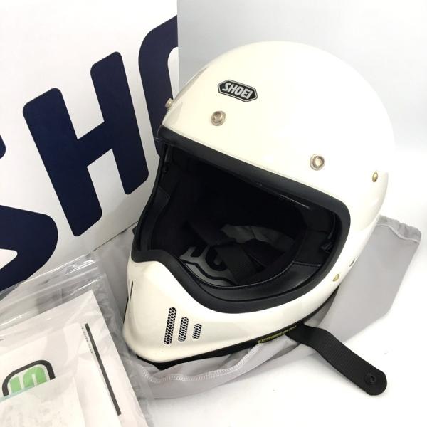 SHOEI EX-ZERO フルフェイスヘルメット 除菌消臭済 オフホワイト