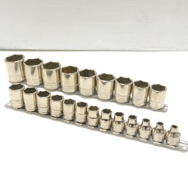 Snap-on 3/8 シャローソケットセット FSM 5.5-26mm 22点セット 6