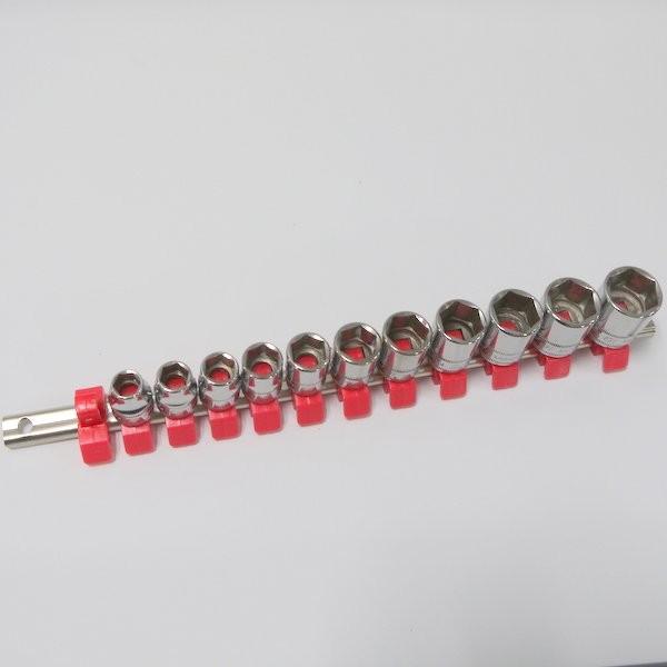 Snap On 3/8SQ シャローソケット 6角 FSM191−FSM91 ソケット 11個 