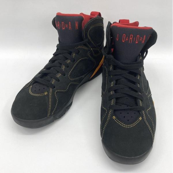 NIKE ナイキ AIR JORDAN 7 RETRO CITRUS エアジョーダン7 シトラス CU9307-081 スニーカー 26cm メンズ ブラック イエロー レッド 靴 ★SS969