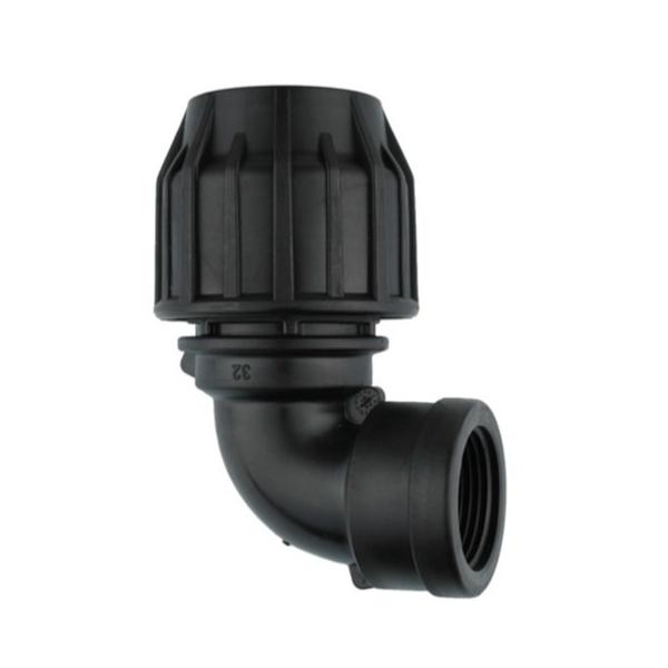 イリテック90°メスネジエルボ　AP-7150-16R (外形20ｍｍ)× 3/4