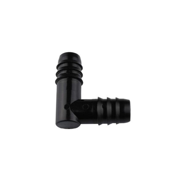 イリテック点滴パイプ継手エルボジョイントAP-13L PP13mm × PP13mm