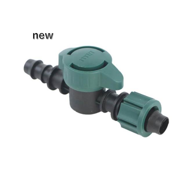 new点滴チューブ継手バルブ付きエンド 16mmφ×15mm（（13φ