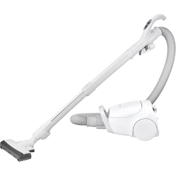 パナソニック 掃除機 紙パック式 MC-PJ240G-W ホワイト 軽量 コンパクト ハイパワー クリーンセンサー 親子ノズル搭載